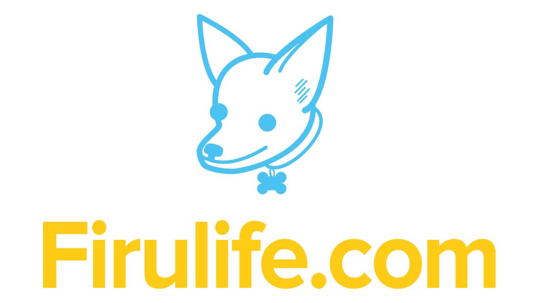 Logo firulife.com - con nombre, para artículos